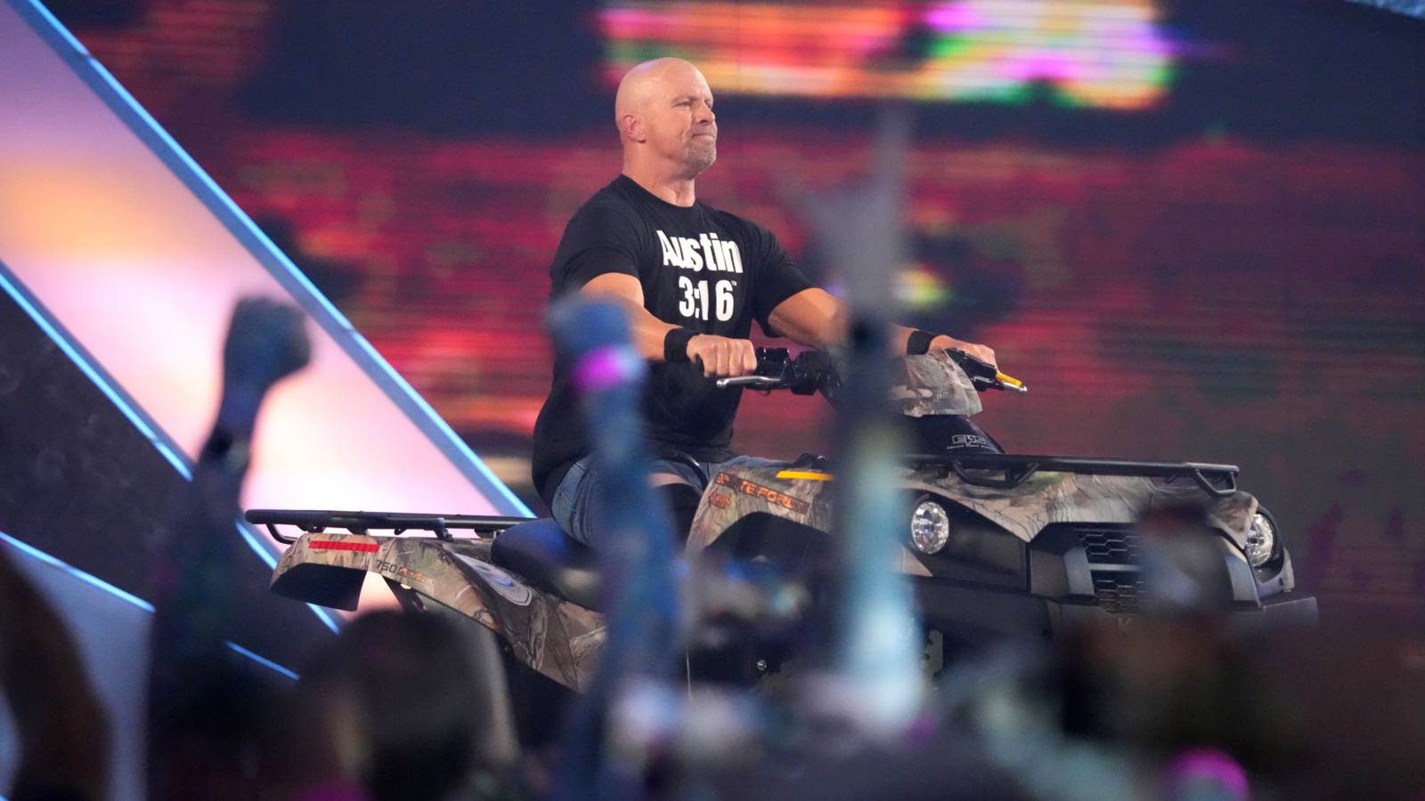 Stone Cold Riding Motorcycle Stone Cold Steve Austin Admits He Was Embarrassed By WrestleMania 41 ...