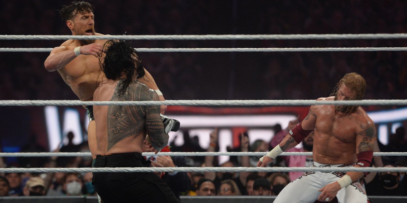 Roman Reigns Edge Daniel Bryan Restlemania37
