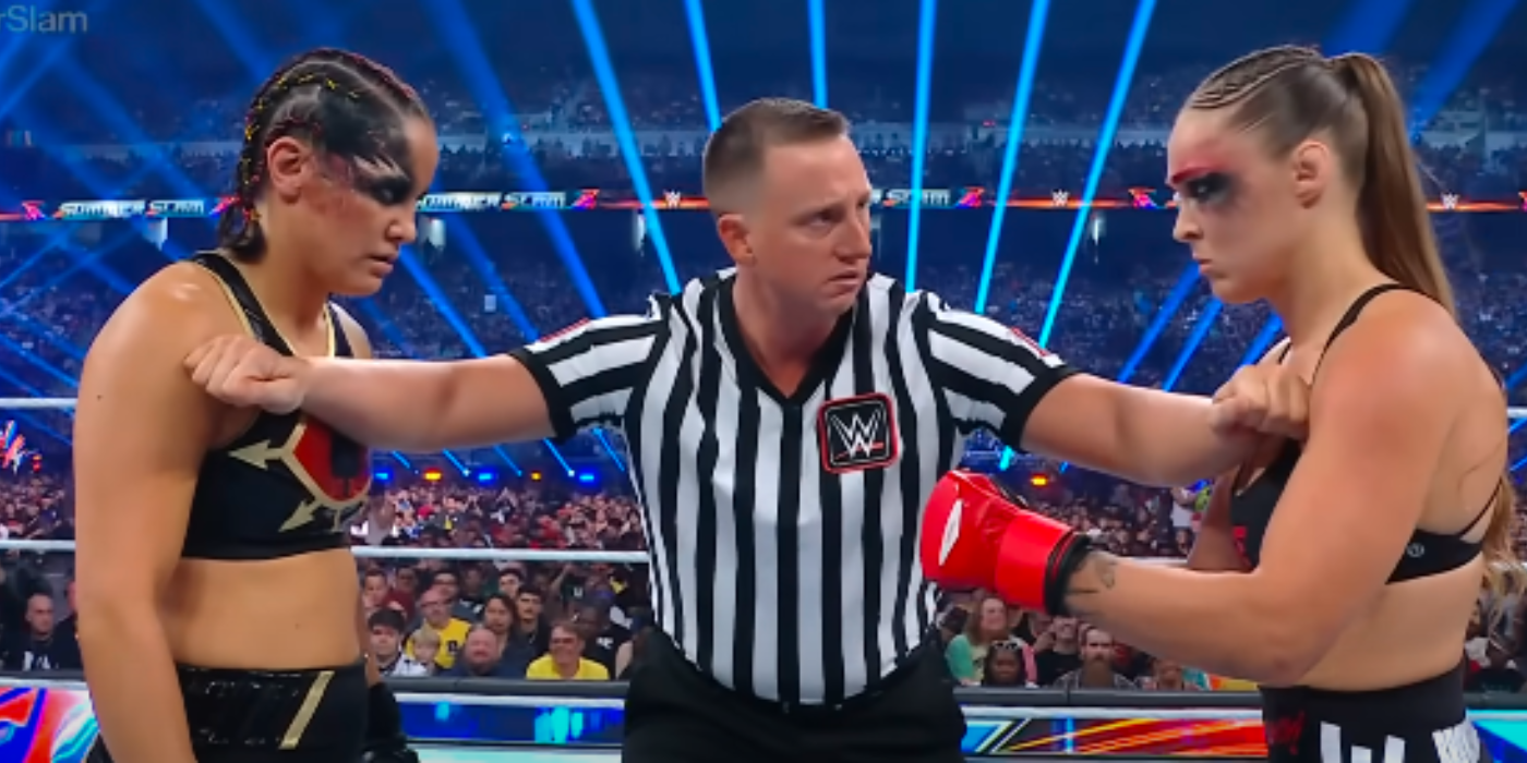 Ronda Rousey vs Shayna Baszler Summerslam 2022 
