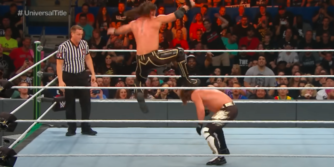 Seth Rollins vs AJ Styles Money in the Bank 2019 