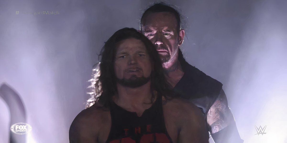 Undertaker and AJ Style