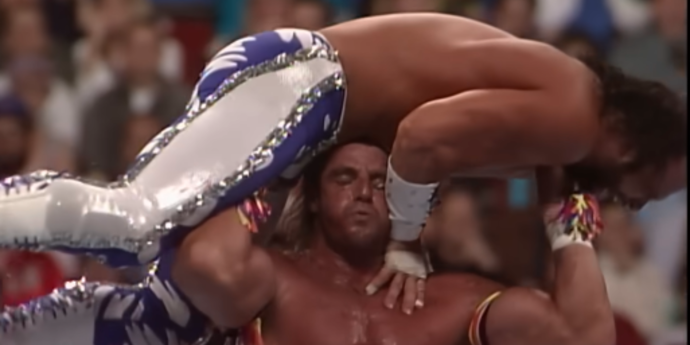Ultimate Warrior vs Randy Savage Wm 7 