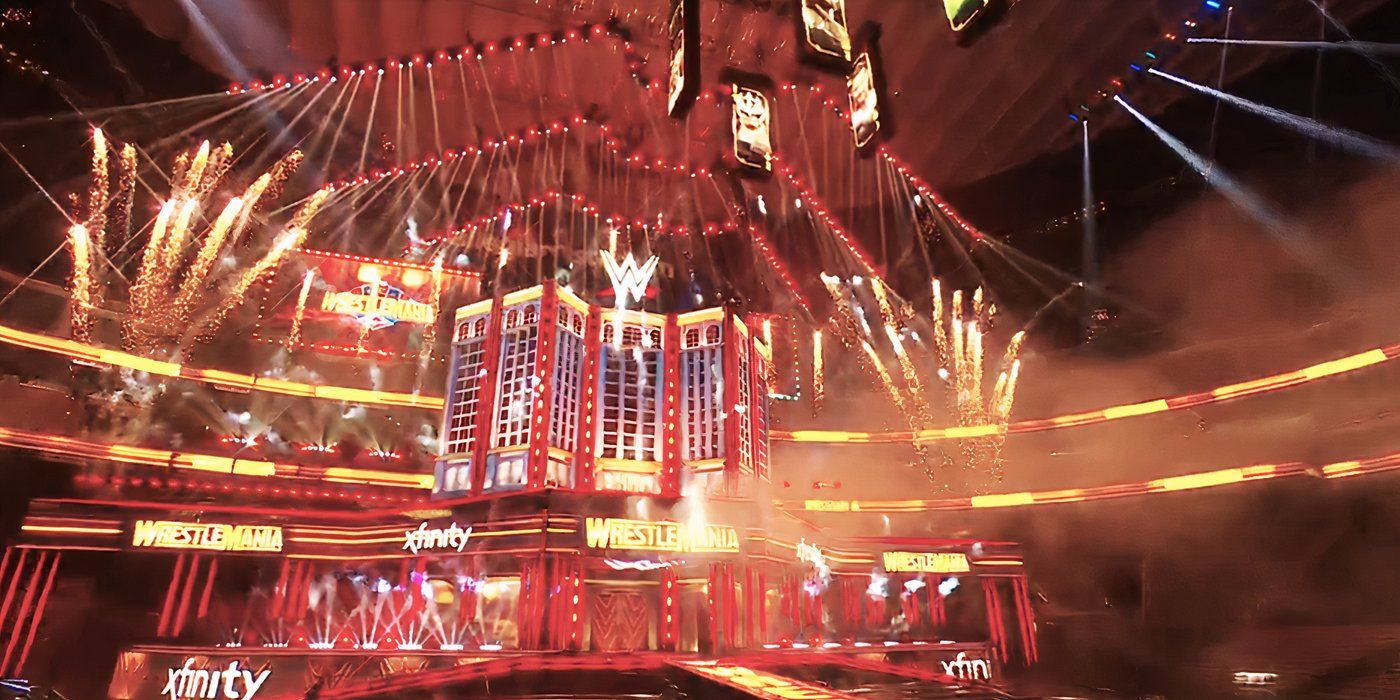 WrestleMania 41 stage reveal