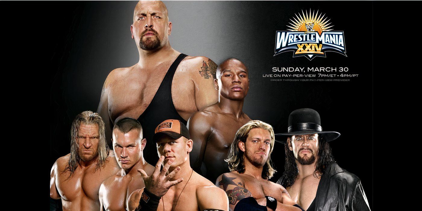 WWE WrestleMania 24 Poster
