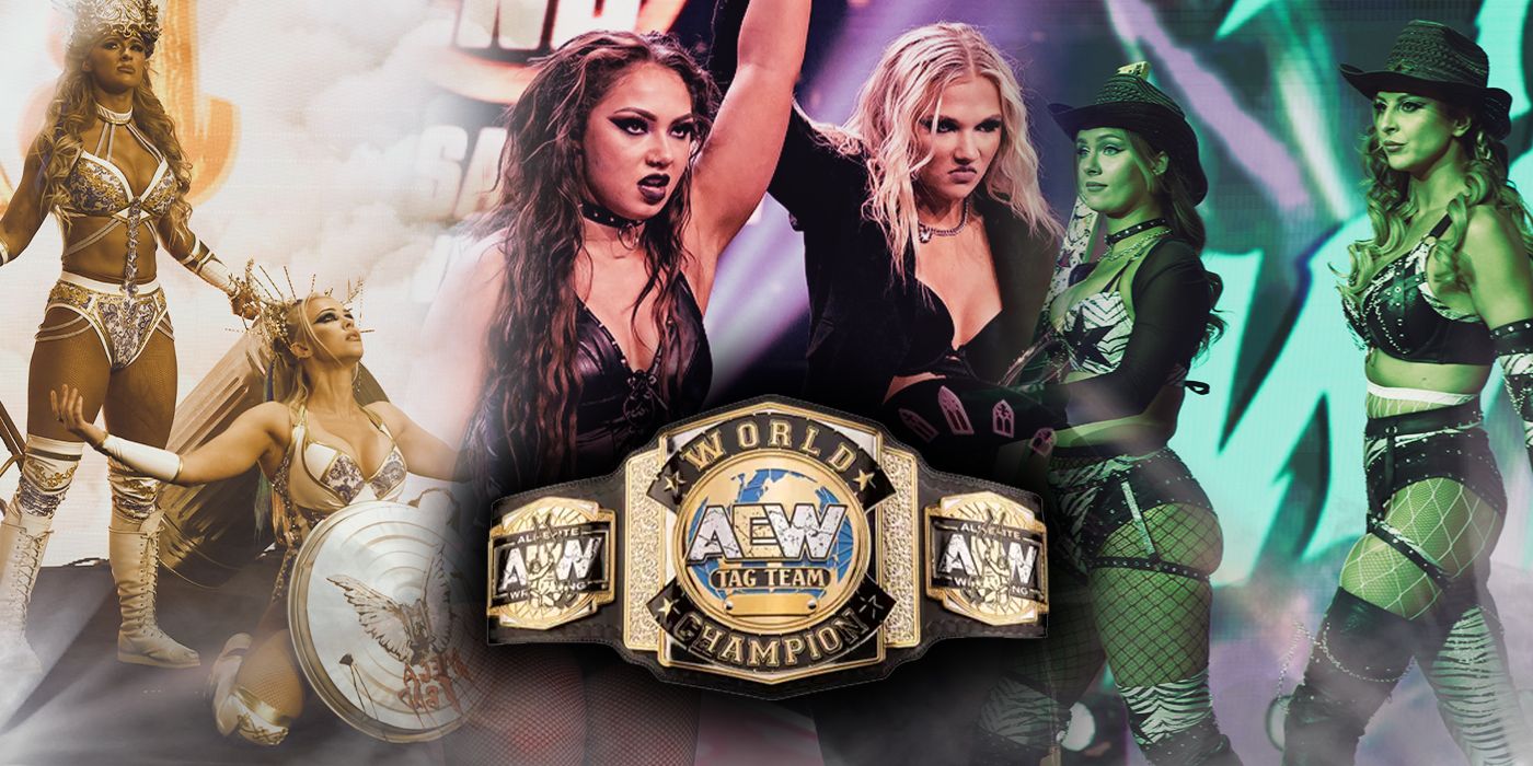 aew women's tag team division