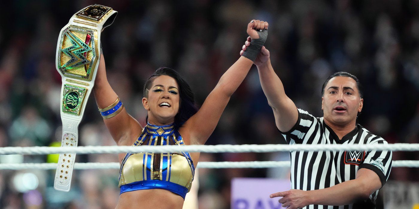 Bayley WWE Women's Champion WrestleMania 40 Sunday Imaging Trimmed