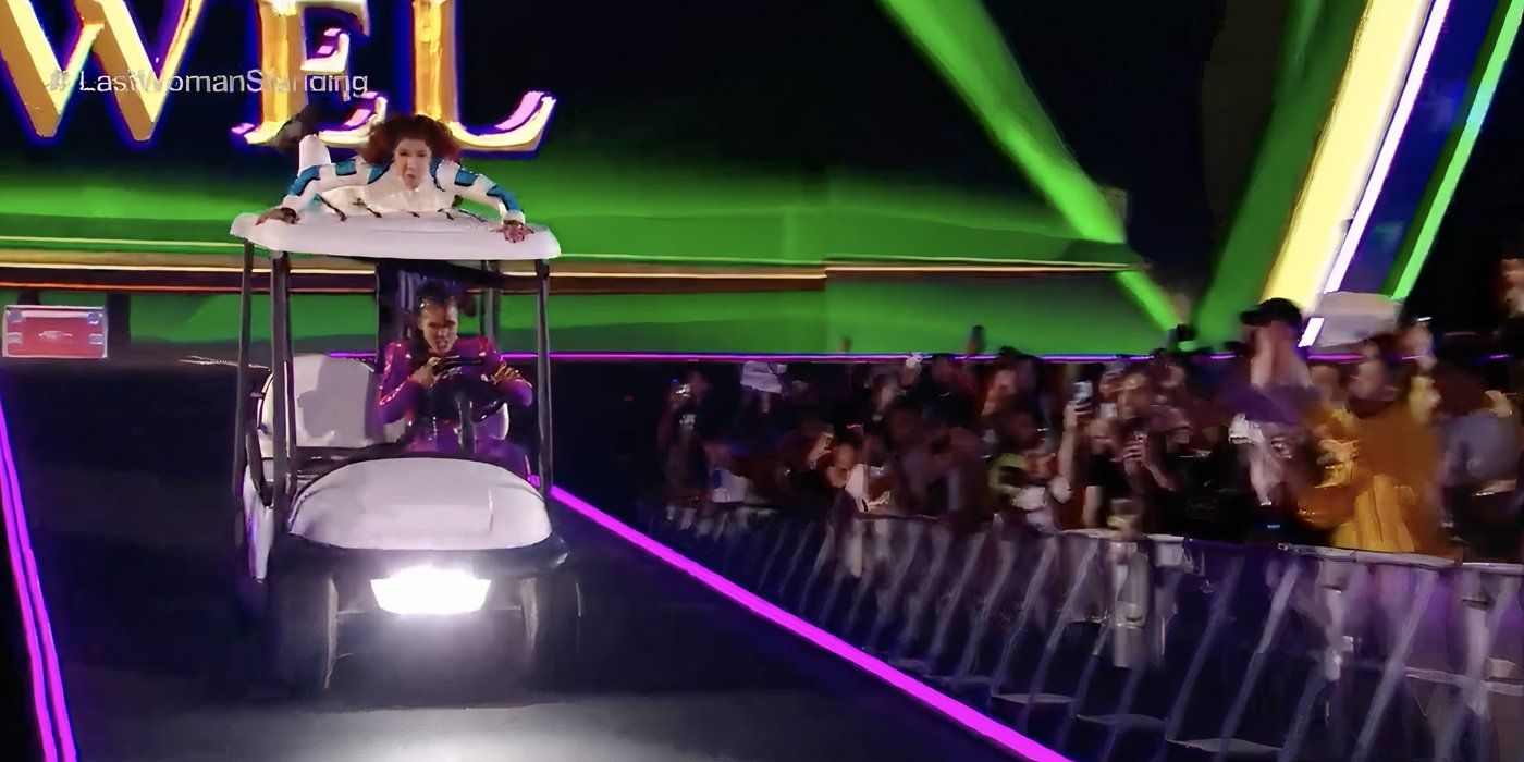 Bianca Belair v Bayley Crown Jewel 2022 Screenshot Crop