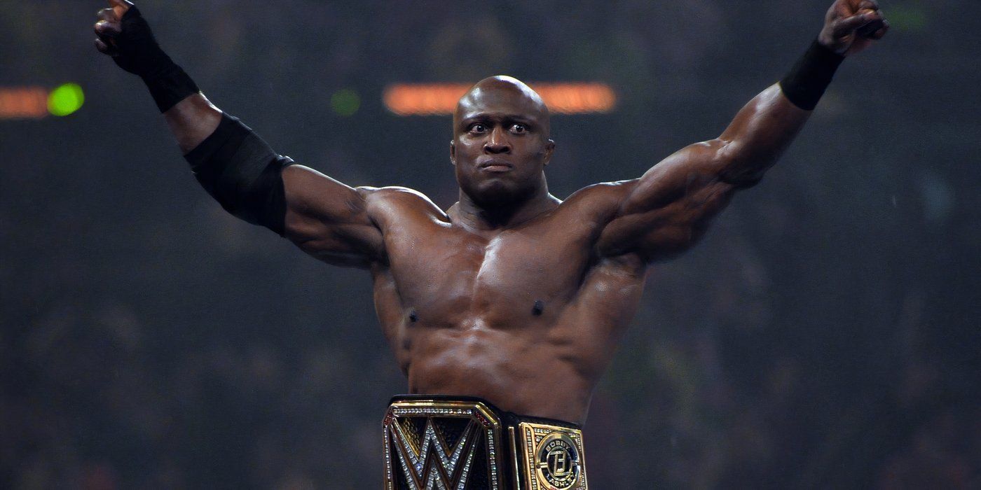 Bobby Lashley WWE Champion WrestleMania 37 Imaging Crop
