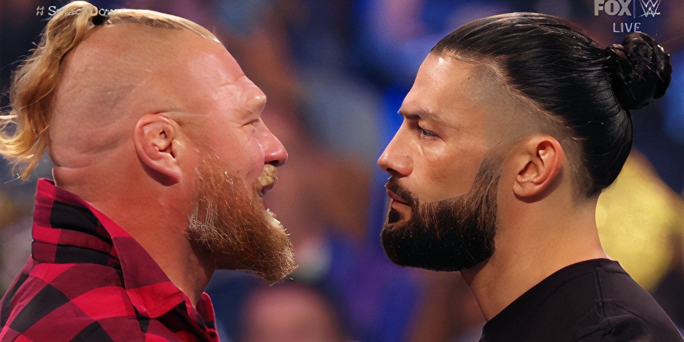 Brock Lesnar and Roman Reigns WWE SmackDown 2021