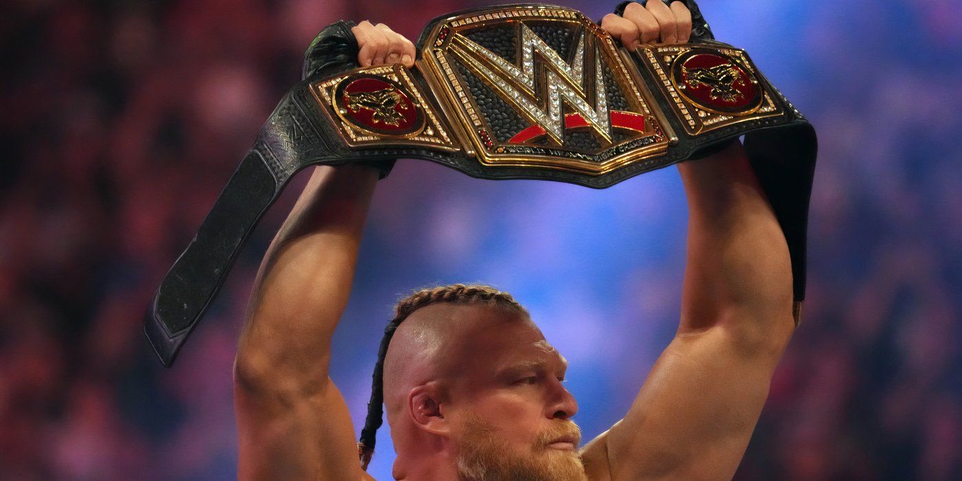 Brock Lesnar WWE Champion 7th Reign WrestleMania 38 Screenshot  Cropped