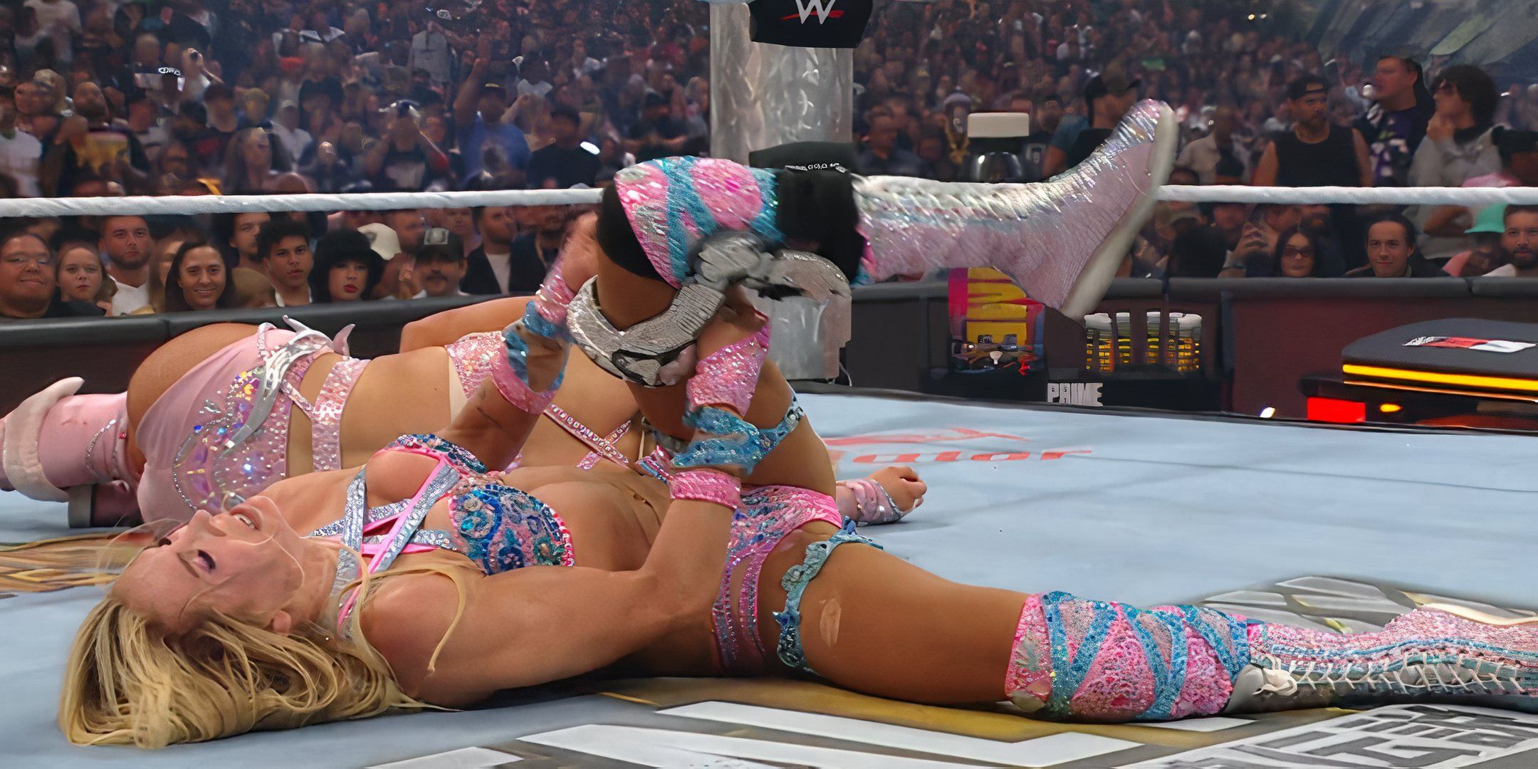 Charlotte Flair vs. Tiffany from WrestleMania 41