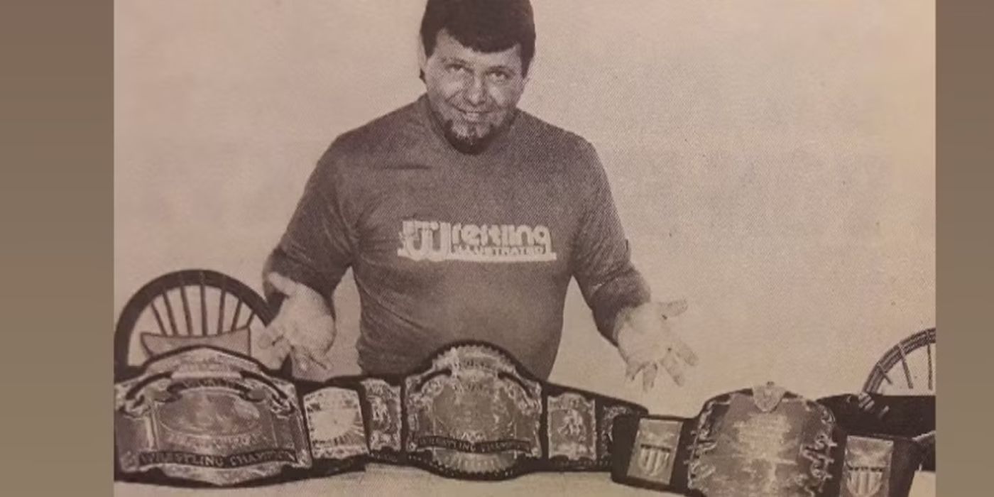 Jerry Lawler unified the AWA, WCCW and USWA Unified World Championships