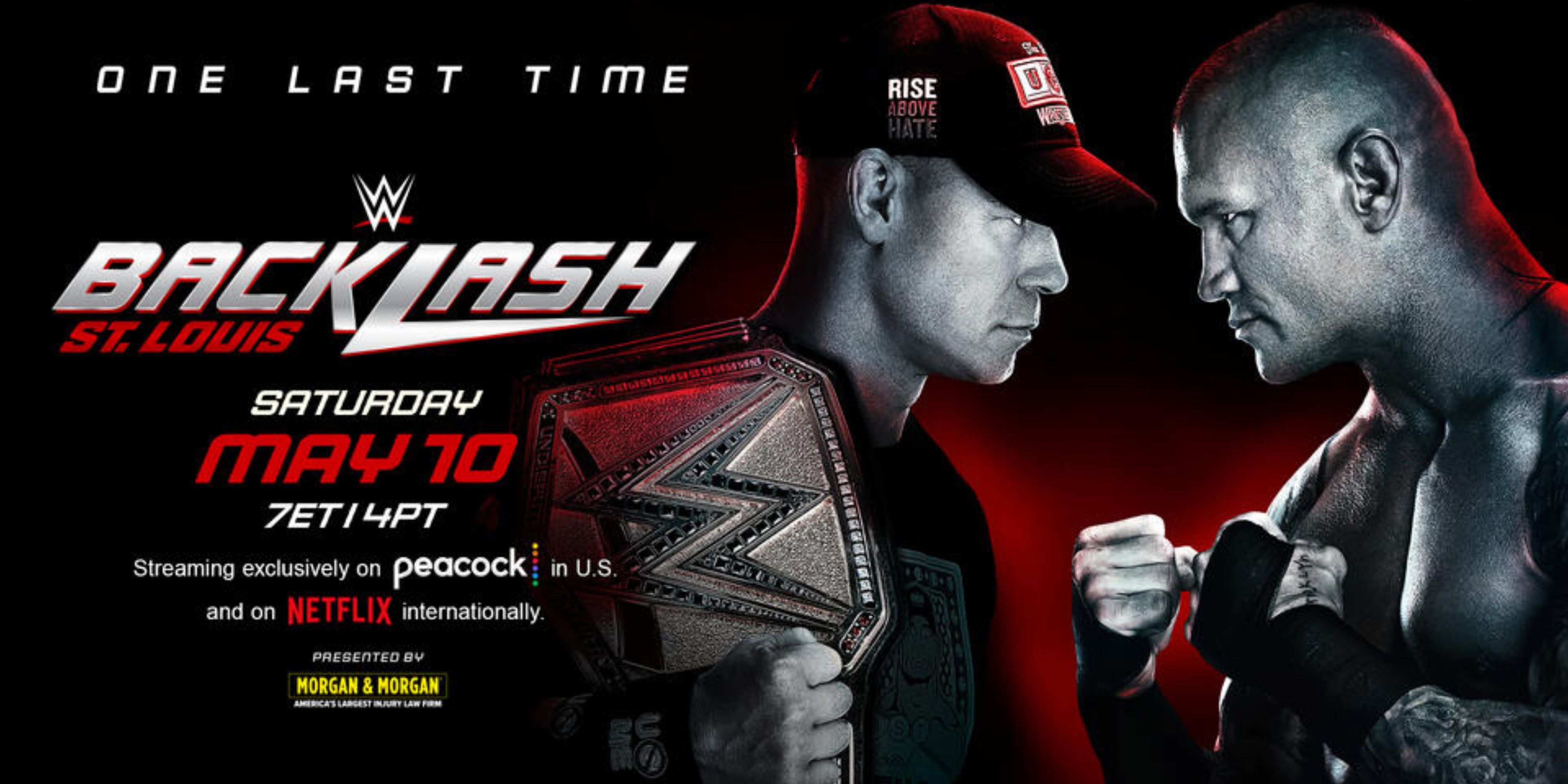 John Cena vs Randy Orton in the backlash.