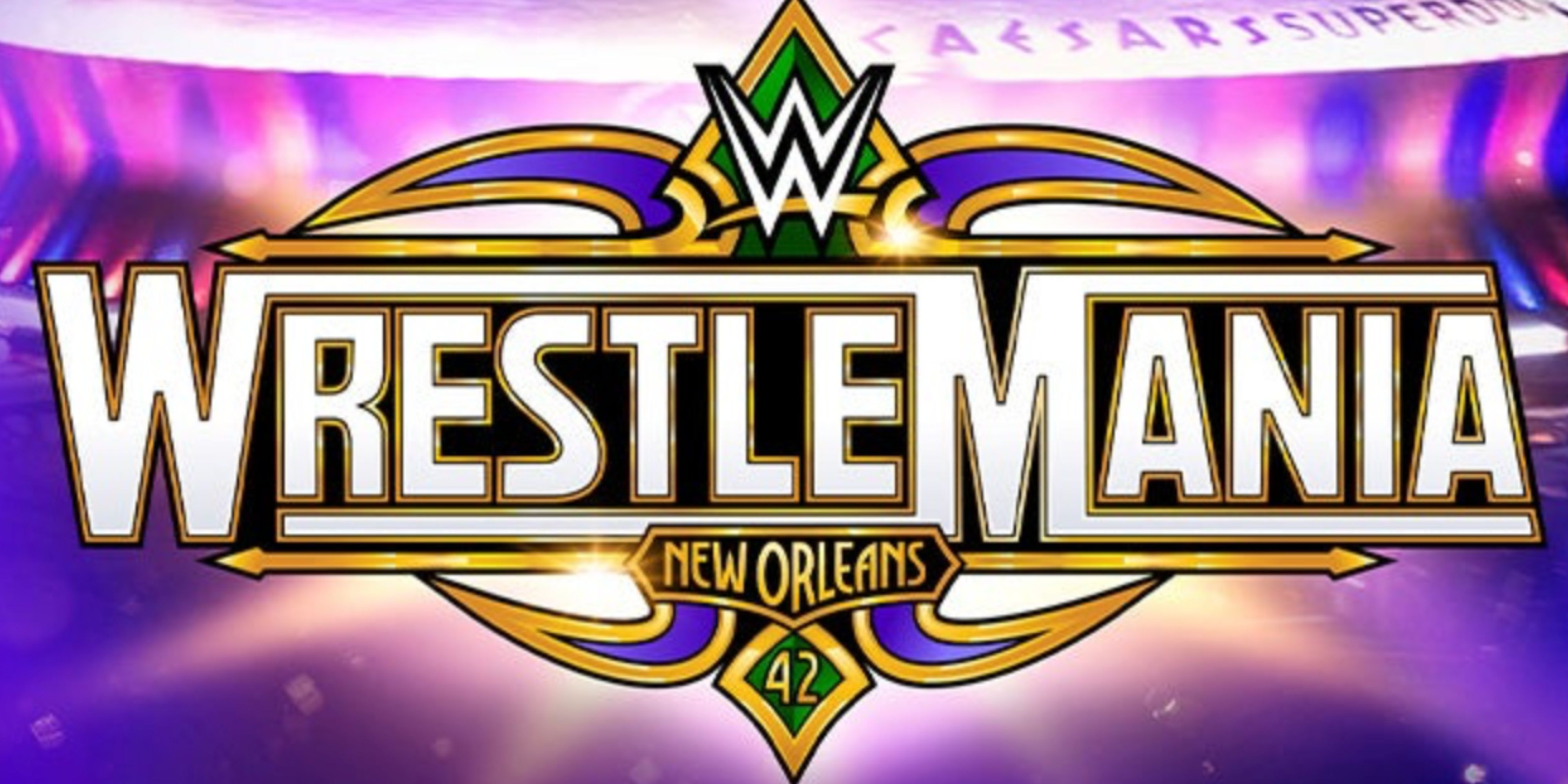 WrestleMania 42 logo.