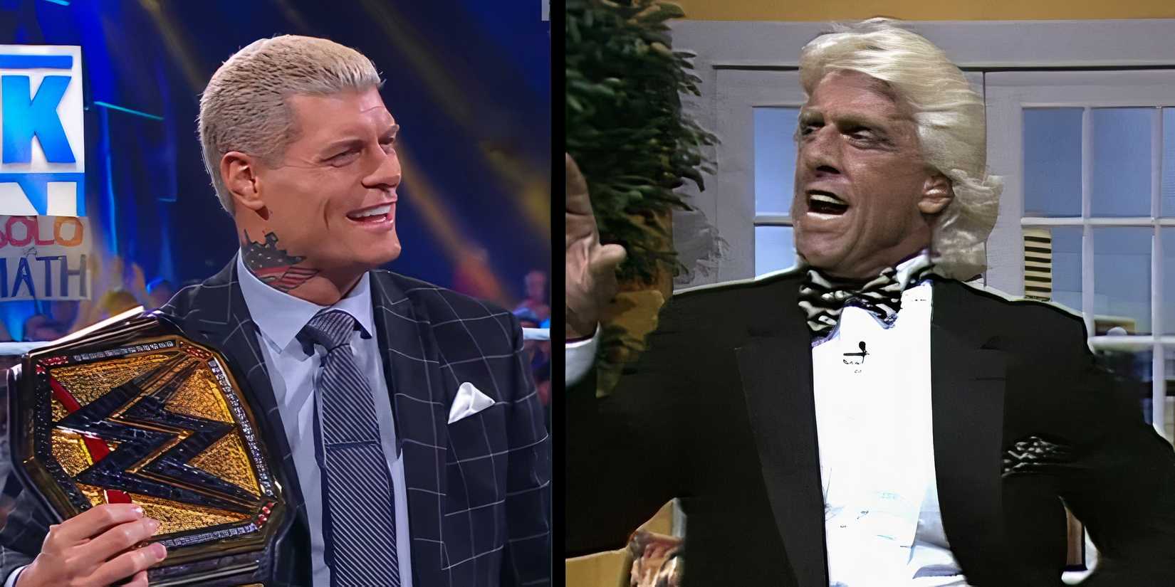 Cody Rhodes Ric Flair Dream Matches Between NWA/WCW Stars Vs WWE's Modern Roster