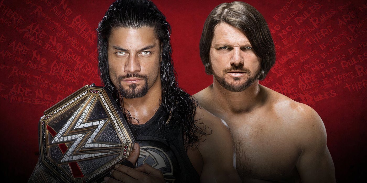 Roman Reigns vs. AJ Styles WWE Extreme Rules 2016