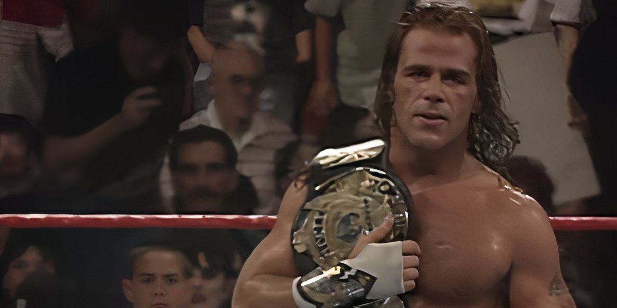 Shawn Michaels WWE Champion WrestleMania 12 Screenshot Crop