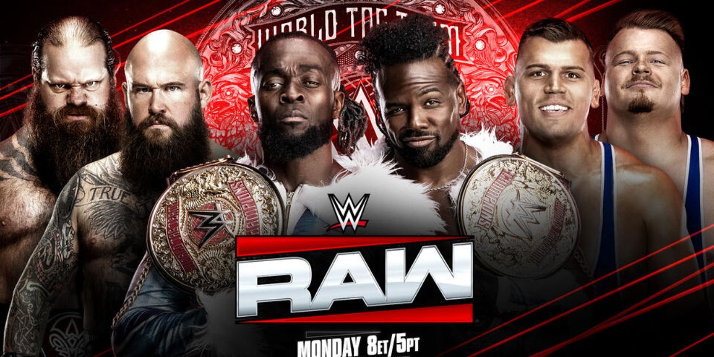 wwe raw new day viking raiders creed brothers
