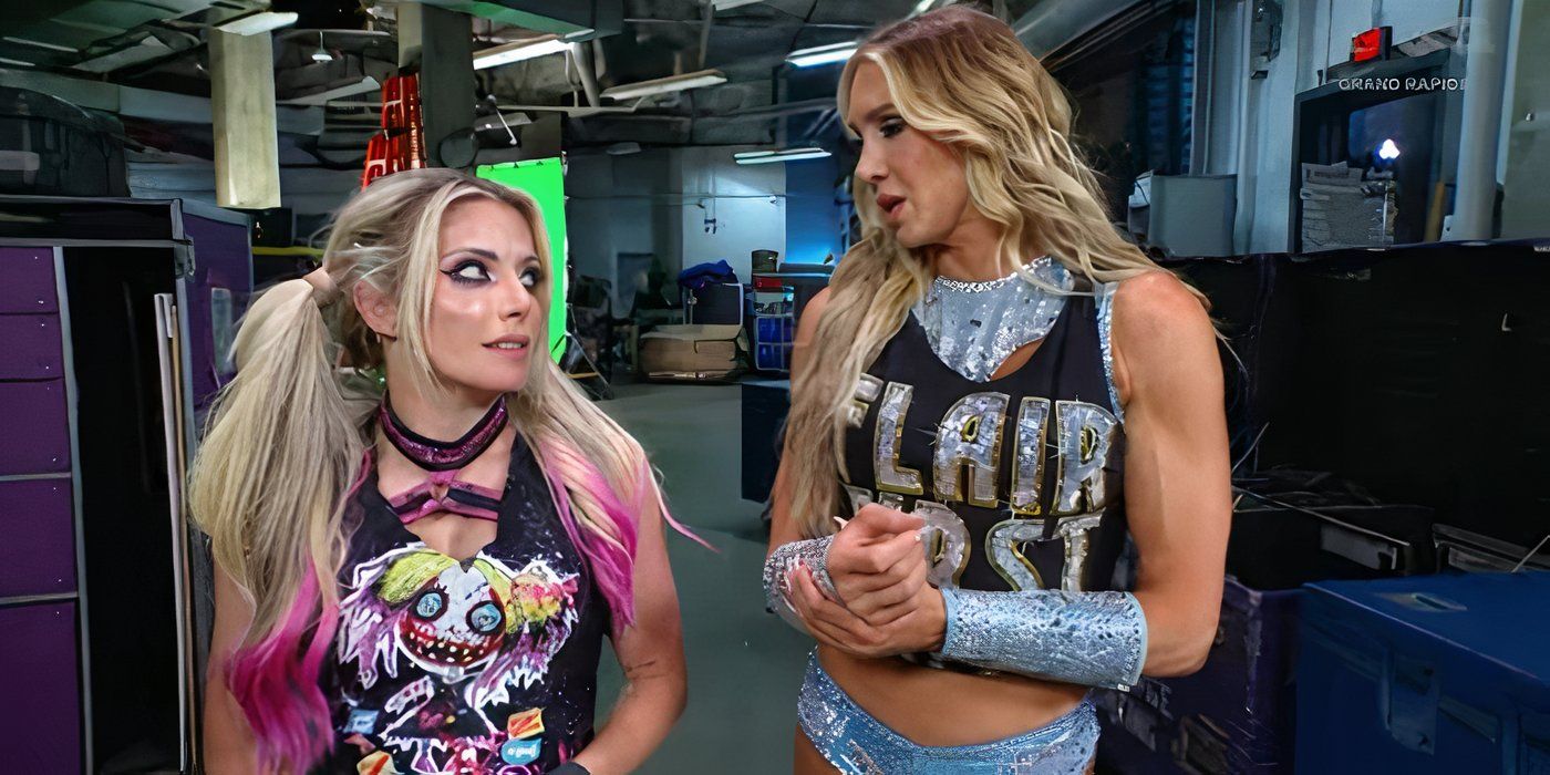 Alexa Bliss & Charlotte Flair Backstage on WWE SmackDown