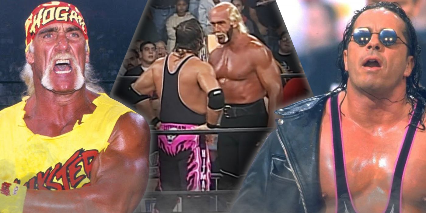 Bret Hart Vs. Hulk Hogan Actually Happened (& It Absolutely Sucked)