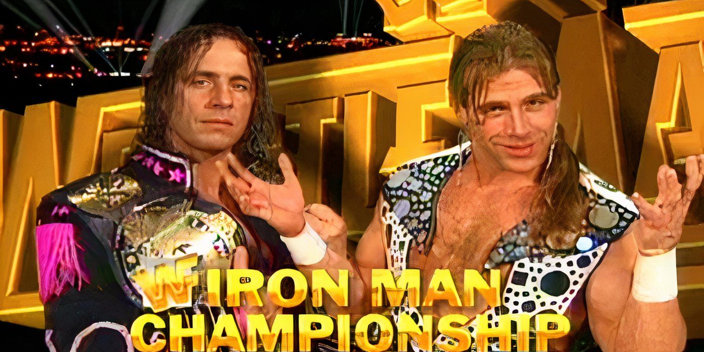 Bret Hart vs Shawn Michaels WWE WrestleMania 12
