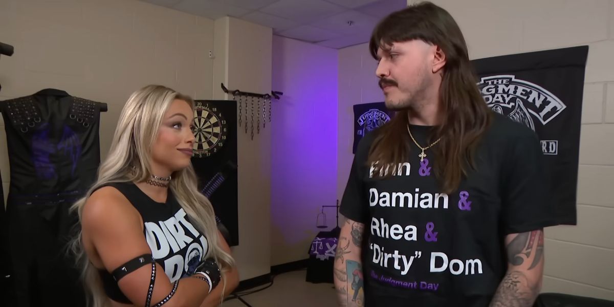 Dominik Mysterio and Liv Morgan