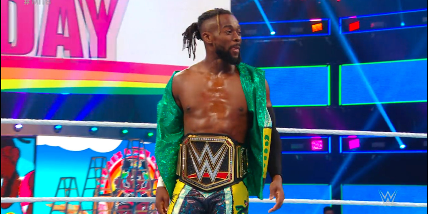 Kofi Kingston WWE Champion Money In The Bank 2019 Screenshot