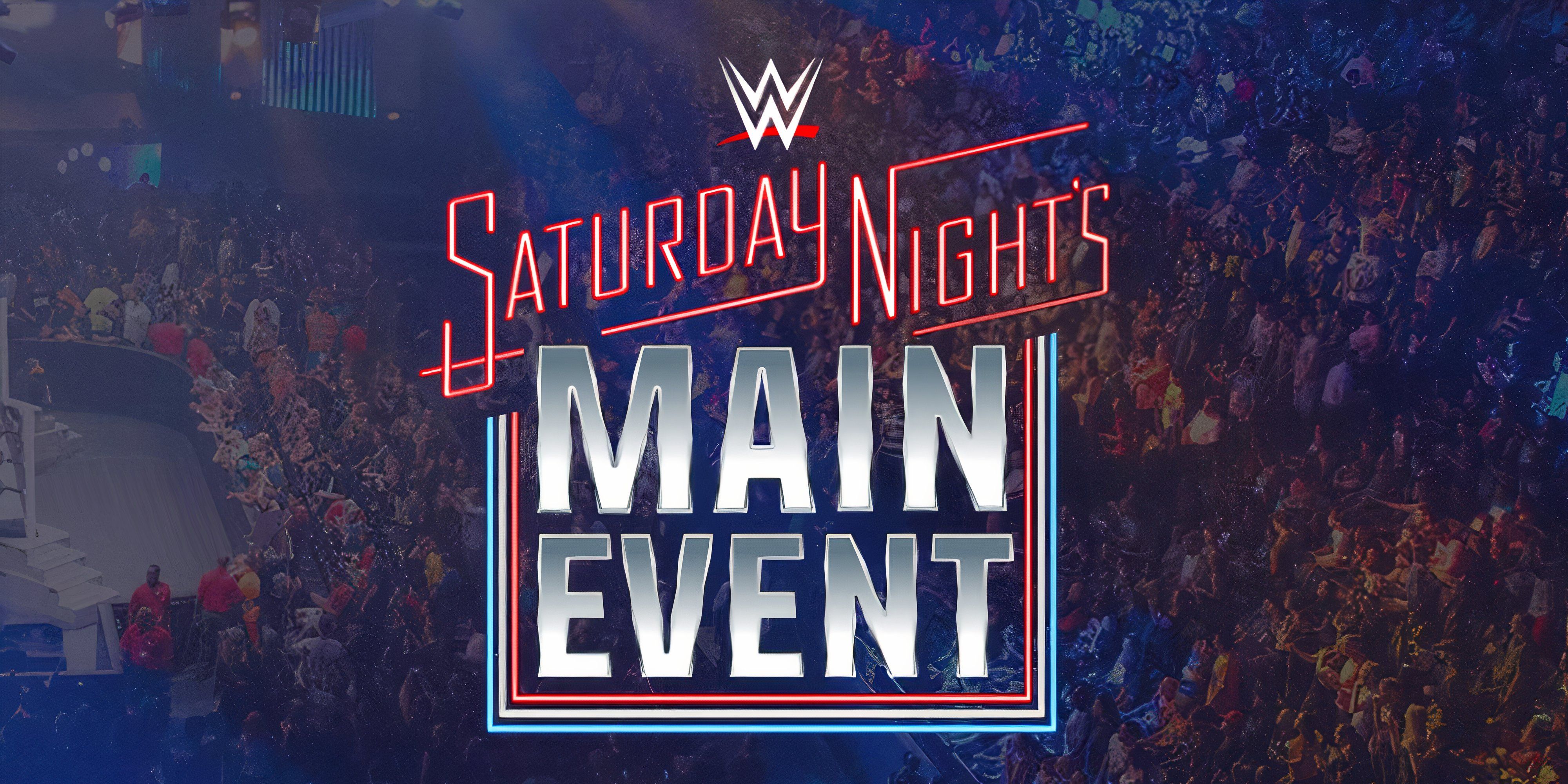 WWE Saturday Night Main Event Nov 1 in Salt Lake City on Peacock