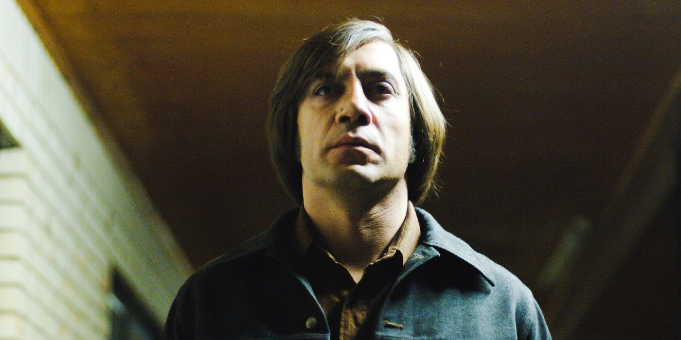 Javier Bardem as Anton Chigurh in 'No Country for Old Men'