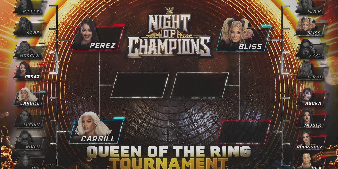 Queen Of The Ring 2025 Bracket Updated First Round