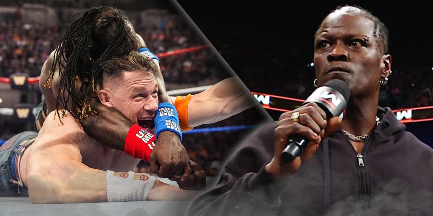 Ron Killings in a match with John Cena, Raw promo after cutting his hair