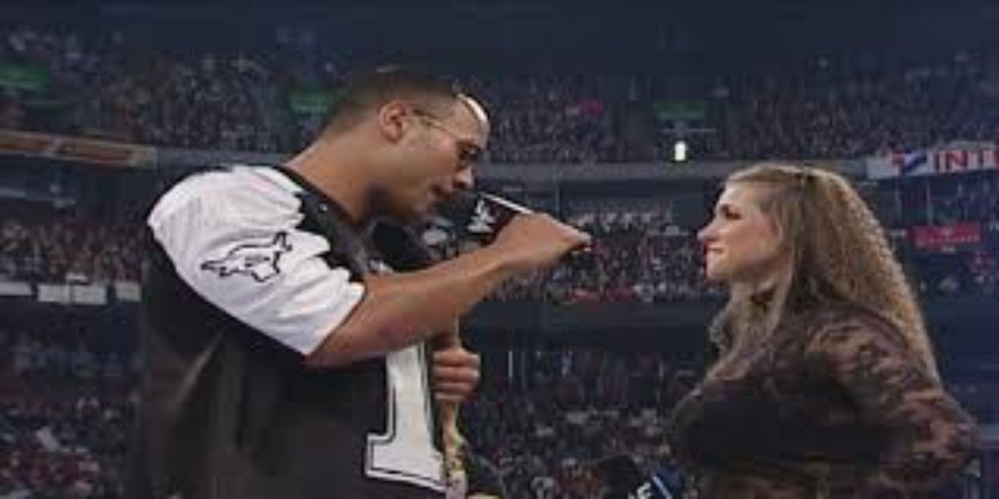 the rock stephanie mcmahon 