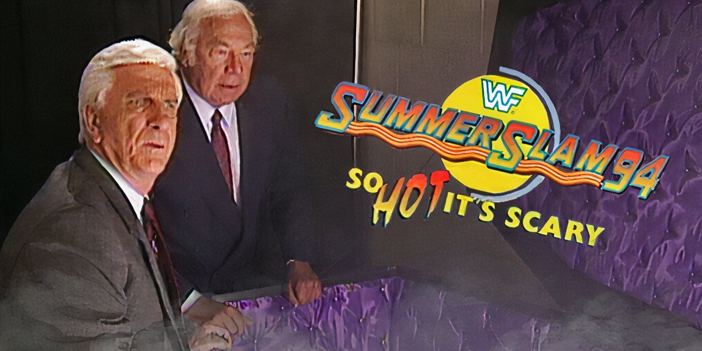 The Stars of 'The Naked Gun' Once Had A Hilarious SummerSlam Cameo