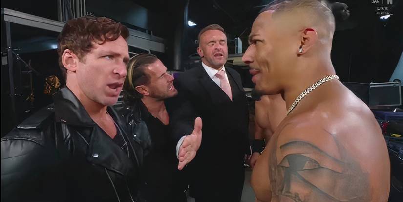 Carmelo Hayes Backstage WWE SmackDown