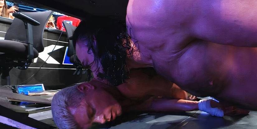 Drew McIntyre attacks Cody Rhodes WWE SmackDown August 2025