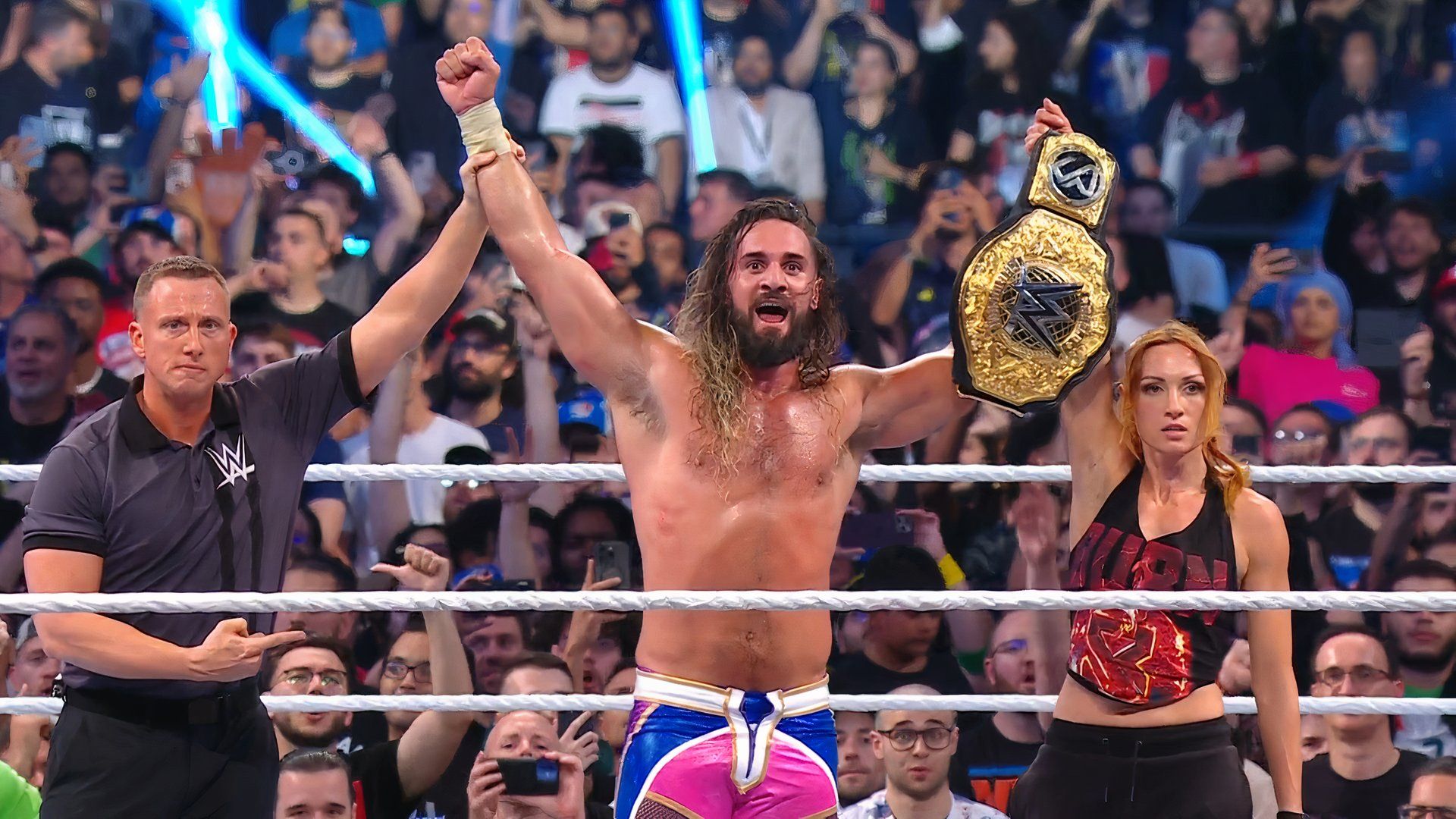 Triple H Praises Seth Rollins and Becky Lynch's Teamwork at Clash in Paris
