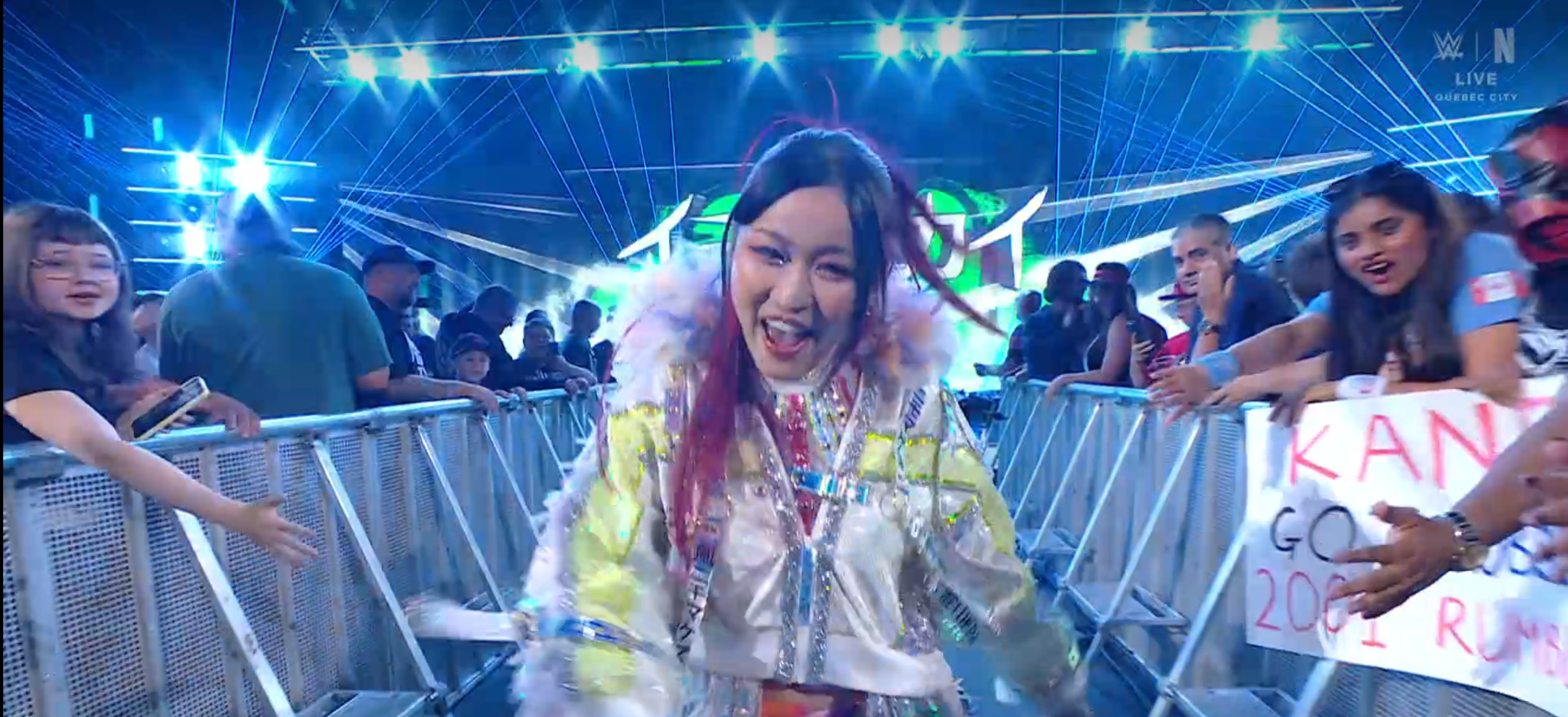 IYO SKY on WWE Monday Night Raw