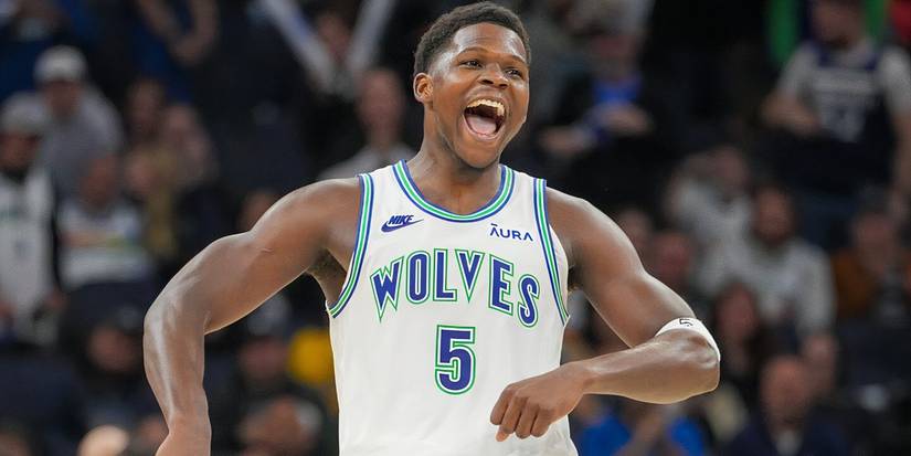Anthony Edwards dengan Minnesota Timberwolves