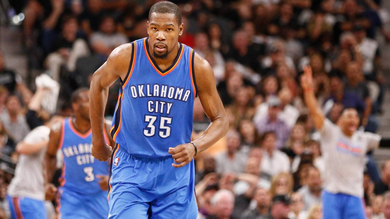 What Could've Been:Kevin Durant Visits OKC on Opening Night