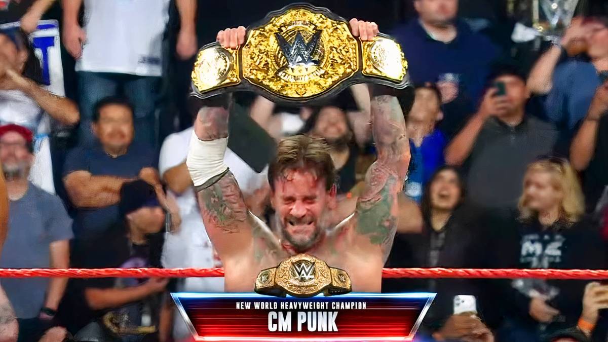 CM Punk Takes Subtle Jab at AEW in Post Saturday Night’s Main Event Photo