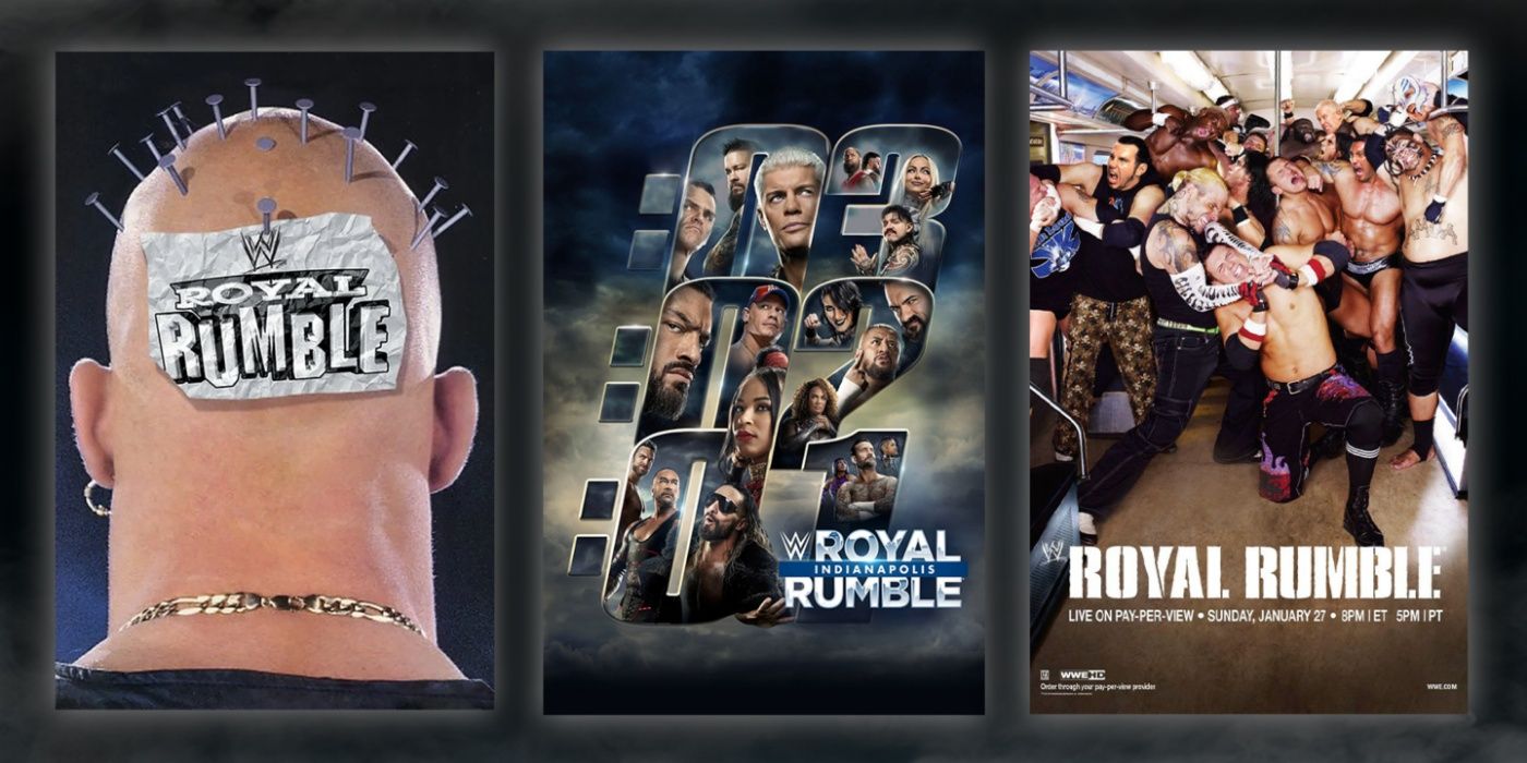 The best WWE Royal Rumble posters