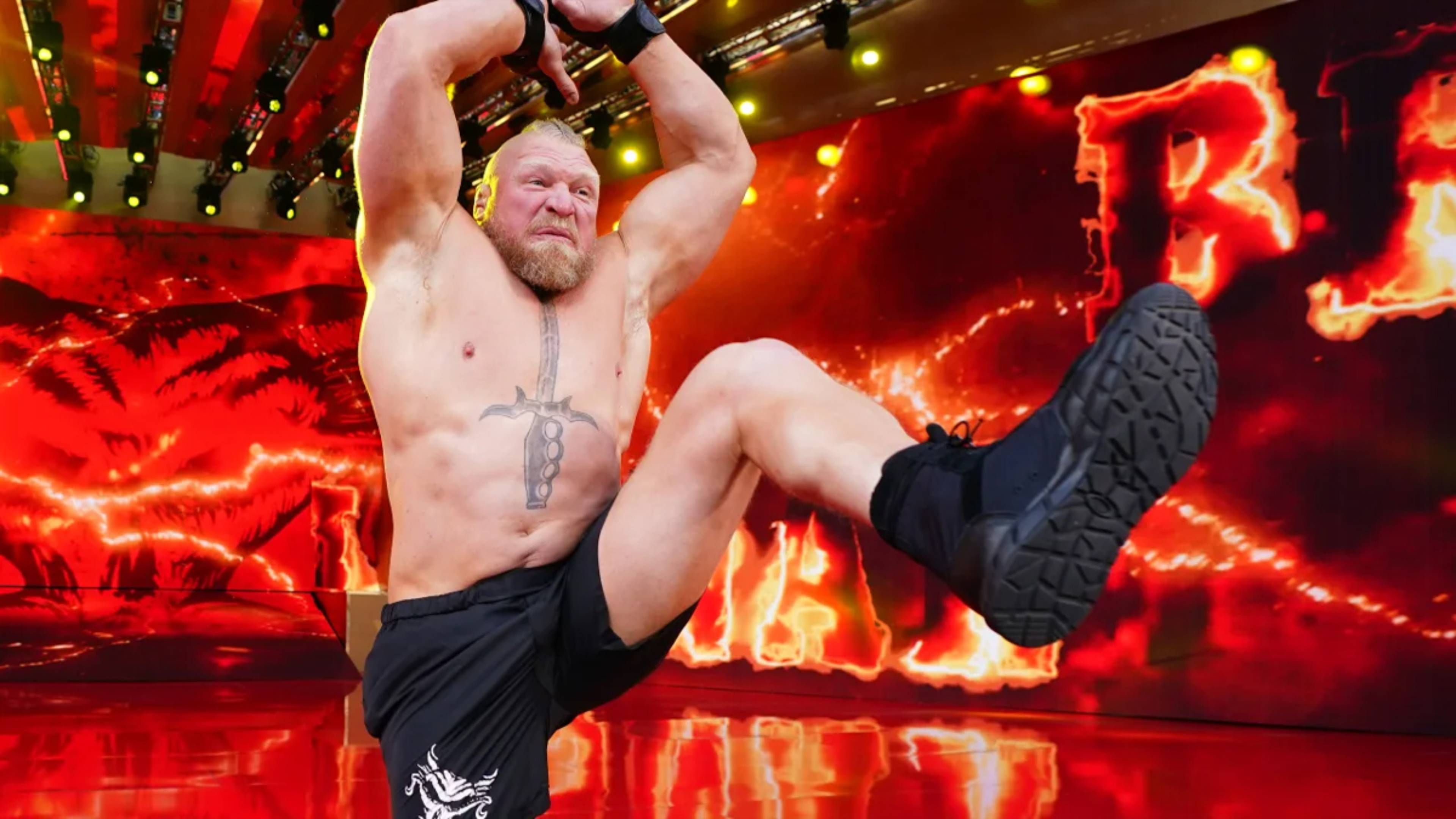 Brock Lesnar Tells The Hilarious Backstory Behind His Iconic Sword Tattoo