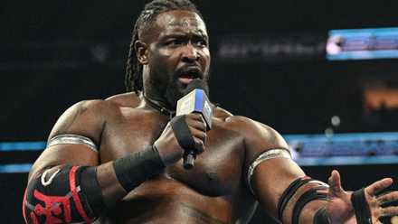 Why Brock Lesnar vs Oba Femi 2 Is a Lose Lose Match 3 Oba Femi gives a promo on WWE SmackDown