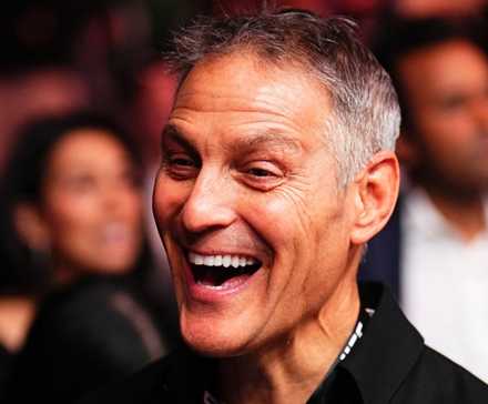Who Is TKO's Controversial Ari Emanuel? 3 ari emanuel laughing.