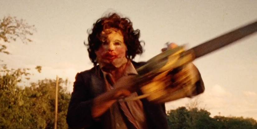 Leatherface (Gunnar Hansen) in 'The Texas Chain Saw Massacre'