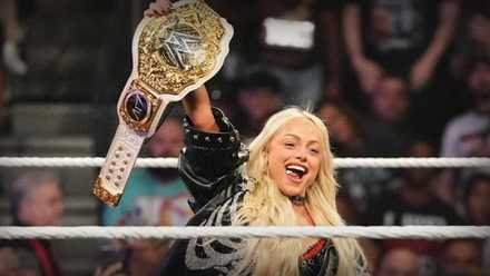 WWE Just Introduced A Stupid Concept 2 Liv Morgan celebrating as Women's World Champion