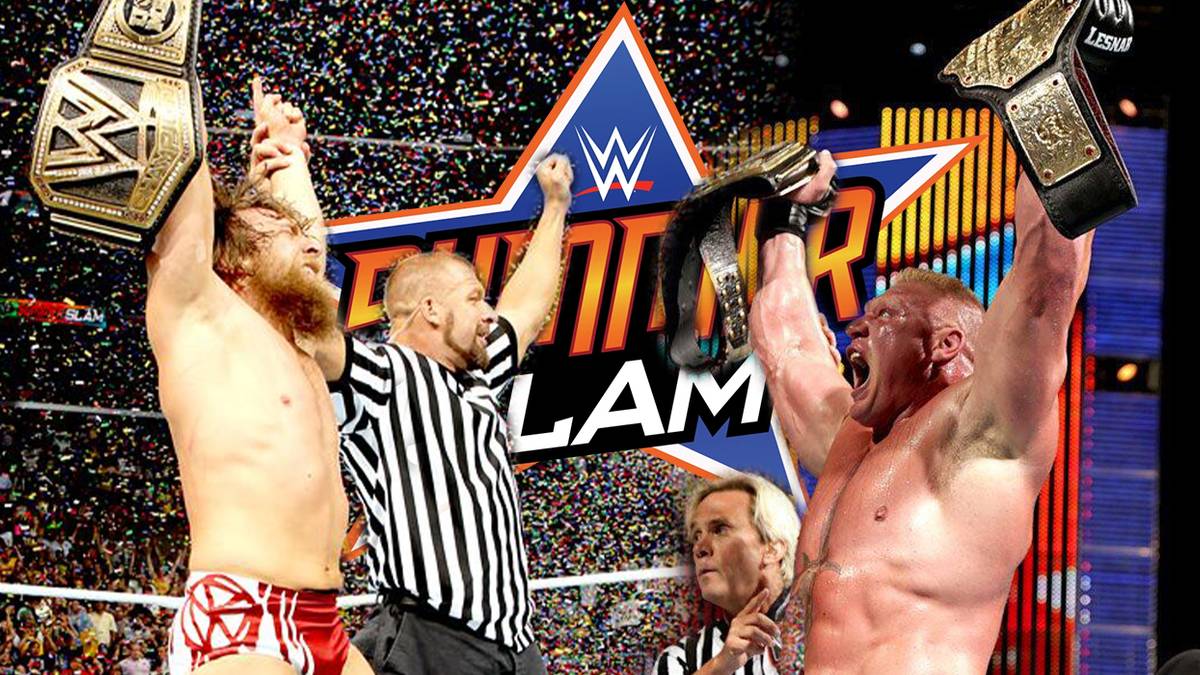 Best Men's World Championship Wins In SummerSlam History, Ranked By Title Change