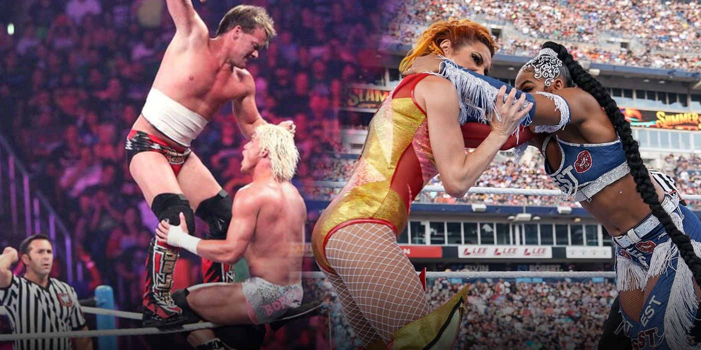 Every Time WWE SummerSlam Opened With The Best Match