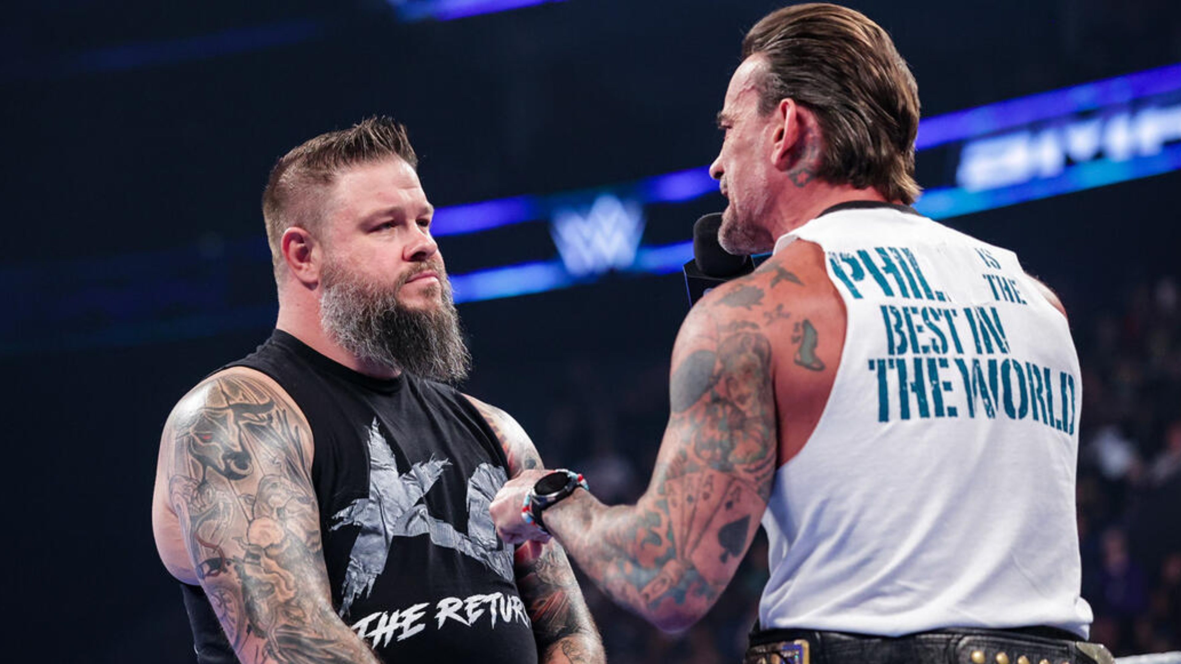 What CM Punk And Kevin Owens Said To Each Other Off-Mic On SmackDown