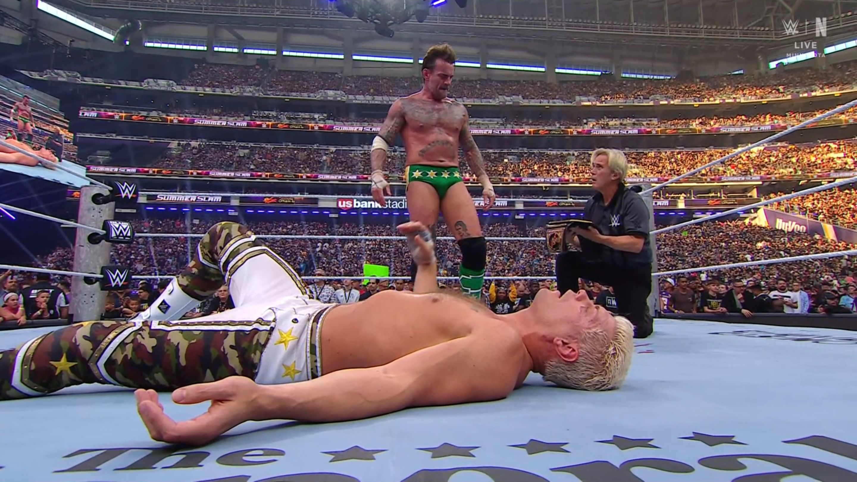 WWE SummerSlam 2026, Night 1 Results and Recap: CM Punk, Liv Morgan Retain, Femi Beats Lesnar (August 1, 2026)